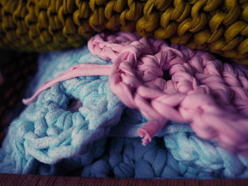 Detail shot of woven fabric
