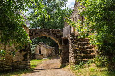 Le jas in lozere in france