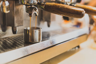 Close-up of coffee cup