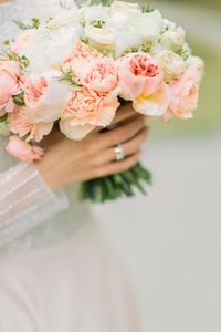 Close-up of rose bouquet