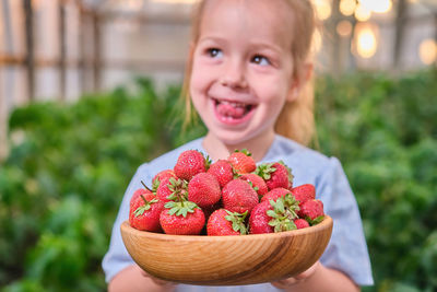 Close-up of strawberries