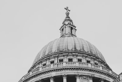 Low angle view of historic building against sky