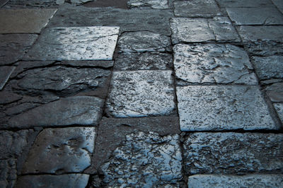 Full frame shot of stone wall