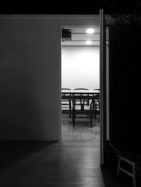 Corridor of door