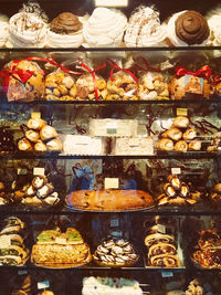 Close-up of food for sale in store