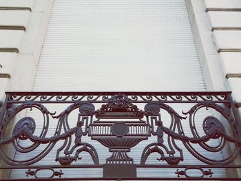 Low angle view of ornate building