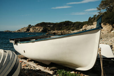 Boat in sea