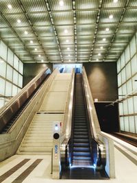 Interior of subway station