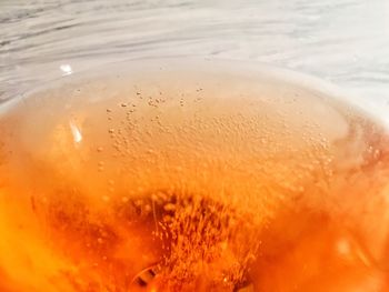 Close-up of water in glass
