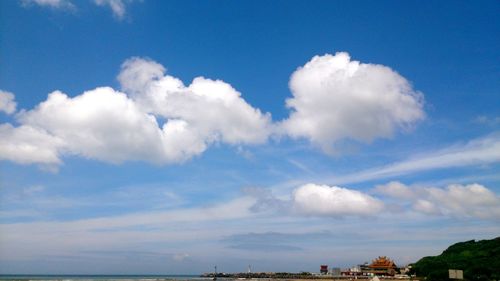 Scenic view of cloudy sky