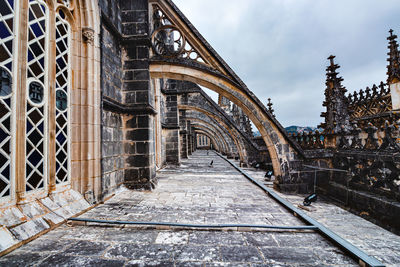 Architectural detail of a building