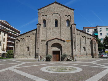 Low angle view of church