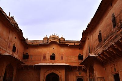 Low angle view of buildings