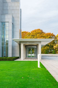 Exterior of building against sky