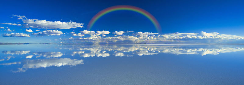 A superb view of uyuni salt lake