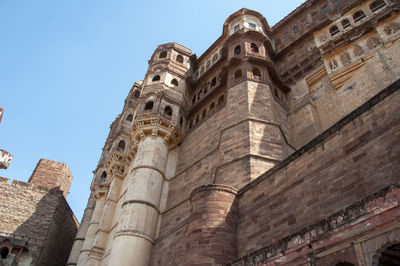 Mehrangarh fort is a beautiful fort situated in jodhpur, rajasthan