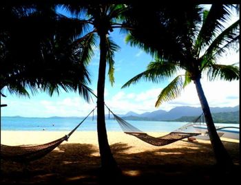 Scenic view of beach
