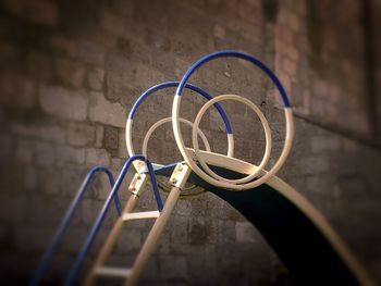 Close-up view of eyeglasses