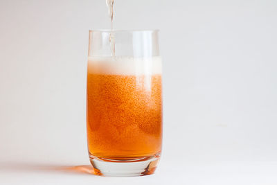 Close-up of drink in glass