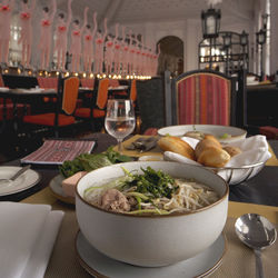 View of food in restaurant