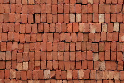 Full frame shot of brick wall
