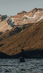 Scenic view of mountain against sky