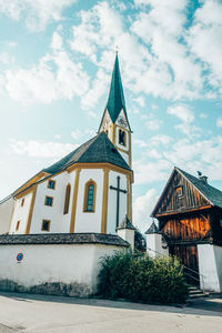 Traditional building against sky