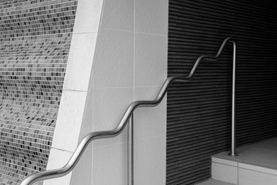 Low angle view of staircase in building