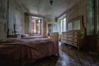 Interior of bedroom