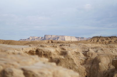 View of fort against sky