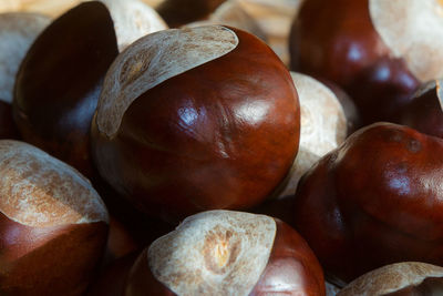 Full frame shot of chestnuts