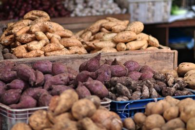 Traditional vegetable market, lembang indonesia