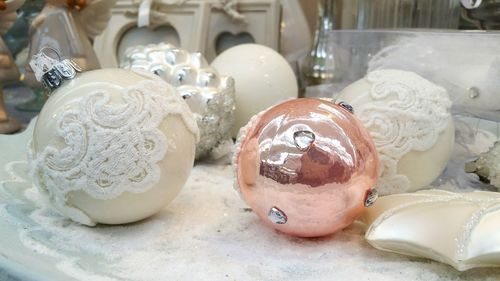 Close-up of christmas decoration