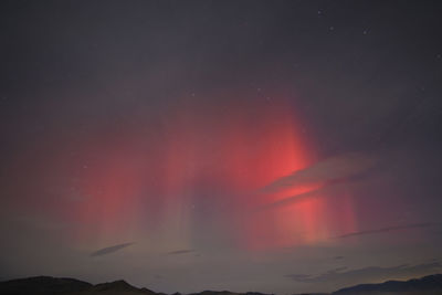 Red aurora borealis