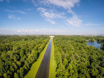 Scenic view of river against sky