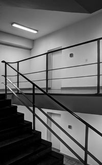 Staircase in corridor