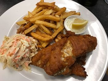 Close-up of food on plate