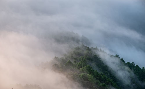 Scenic view of cloudscape against sky