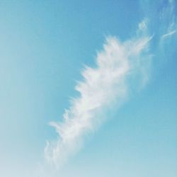 Low angle view of clouds in sky