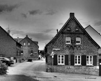 Buildings against sky