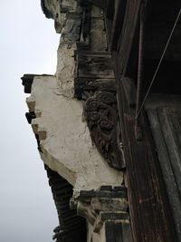 Low angle view of a temple