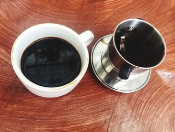 Close-up of drink on table