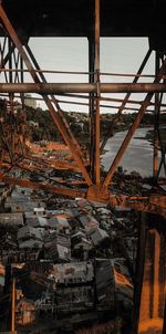 Abandoned building under construction