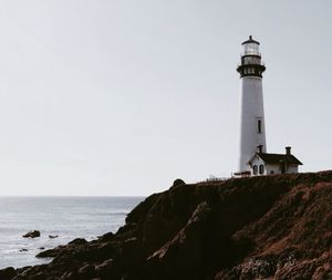 Lighthouse on beach