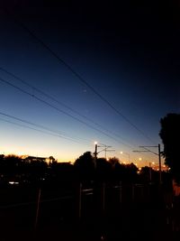 View of landscape at sunset