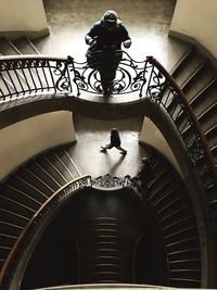 Low angle view of staircase
