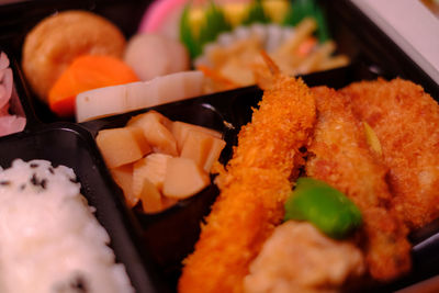 Close-up of food in plate