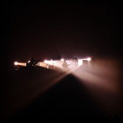 Road at night