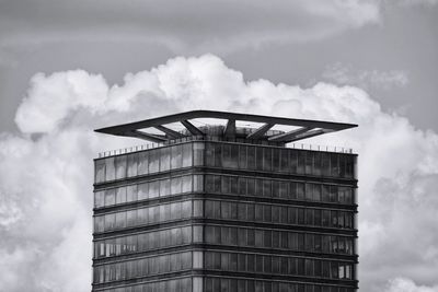 Low angle view of building against sky