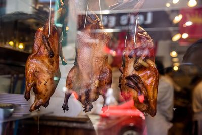 Close-up of meat for sale